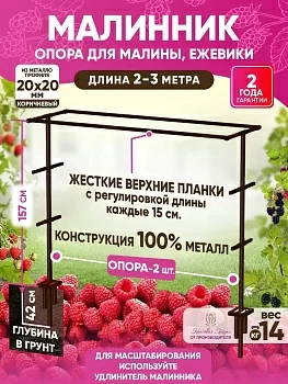 Шпалера для малины